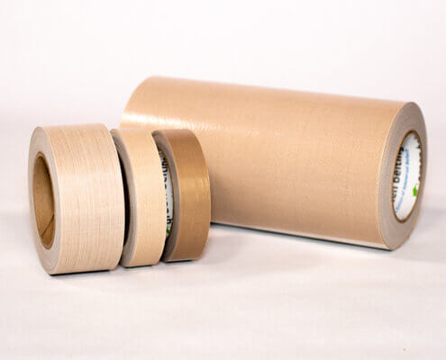 Standard Grade PTFE fabric roll with PTFE coating for general-purpose heat sealing and non-stick applications