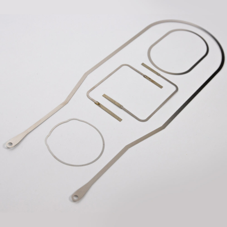 Custom shaped heating element for impulse heat sealers